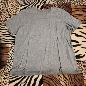 Boy's Jumping Beans Essential Tee in Heather Gray 12 Husky